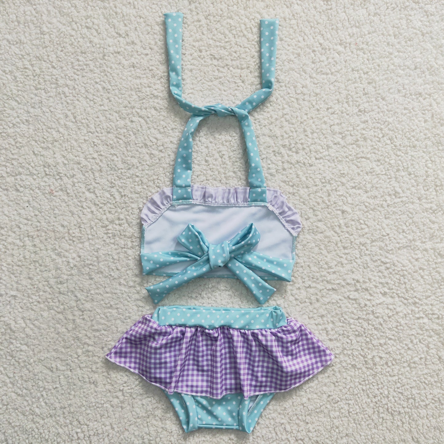 S0056  Light Green Swimsuit Set